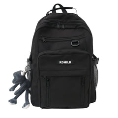 Purple Waterproof College Backpack Men Women Laptop Bag Boy Girl Travel Bags