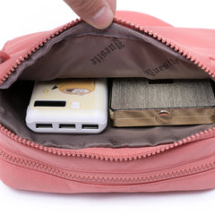 Small Nylon Ladies Shoulder Bag Crossbody Bags Spring Solid Women
