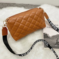 Lingge Embroidery Messenger Bag for Women