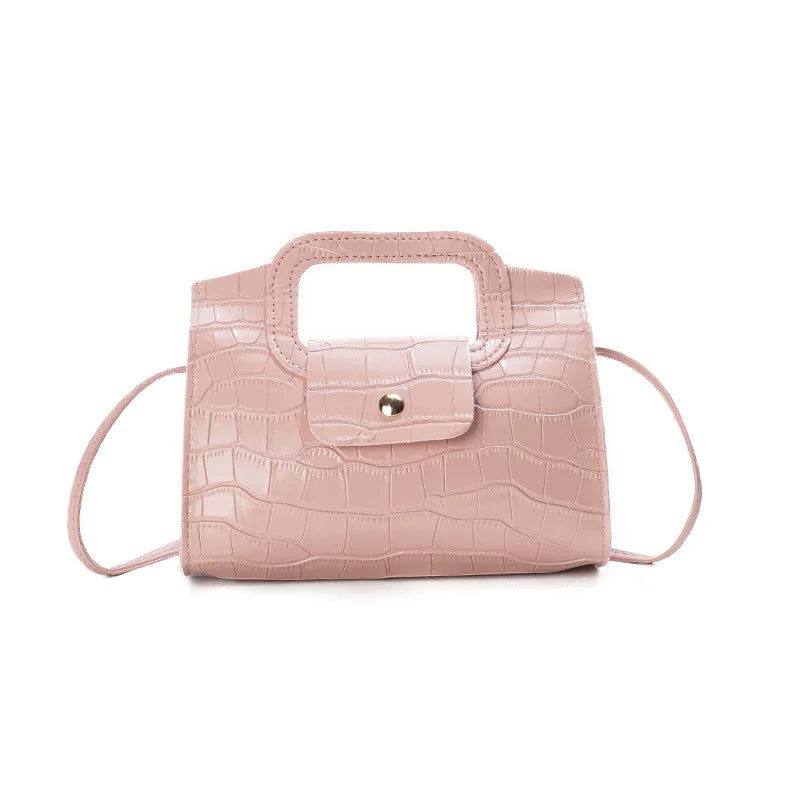Spring Stone Pattern Single Lady Tote Shoulder Handbag