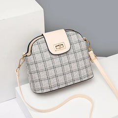Spring Plaid Small Shoulder Bag Casual