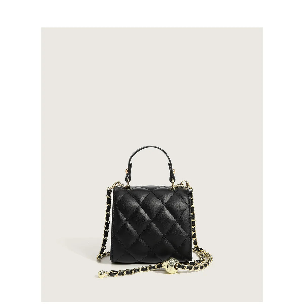 Spring Small Fragrance Chain Bag PU Shoulder Bag