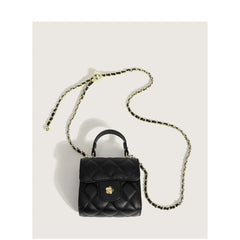 Spring Small Fragrance Chain Bag PU Shoulder Bag