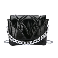 Summer Envelope Shoulder Bag Soft Leather Chain Crossbody Messenger Bag