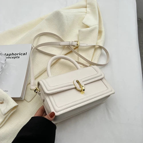 Summer Women Handbags Vintage PU Leather Shoulder Bags Ladies Totes Shopping Bag