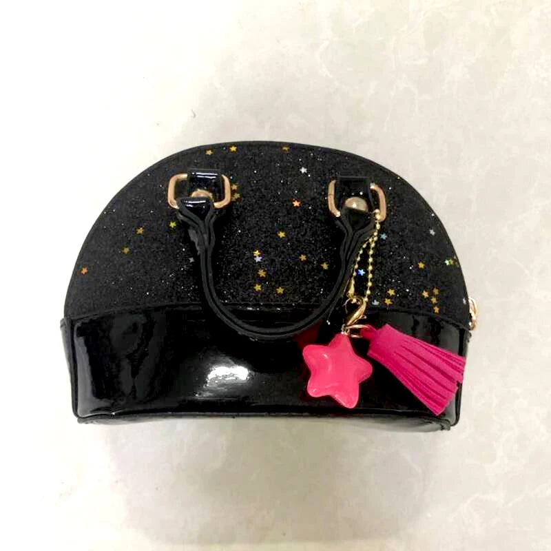 Tassel Small Messenger Bag for Women Shell Candy Female Shoulder Bag