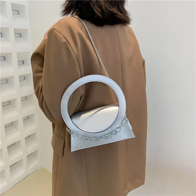 Chain Handle Crossbody Bag Clutch Lady Shoulder Bags
