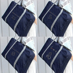 Large Foldable Duffle Bag Constellation Handbag Travel Organizer