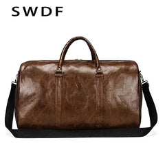 Waterproof Travel Bag PU Handbag Sturdy Sports Big Bag