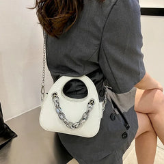 Metal Chain Single Shoulder Bag Wallet for Women
