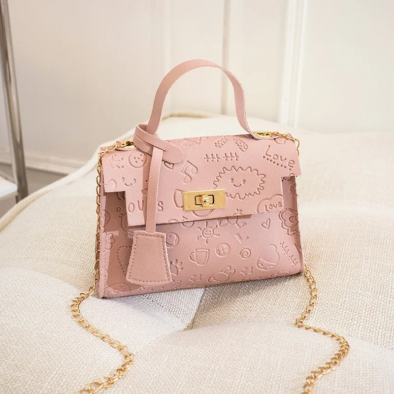 Mini Kelly Bag Pu Messenger Crossbody Women's Bag Summer Totes