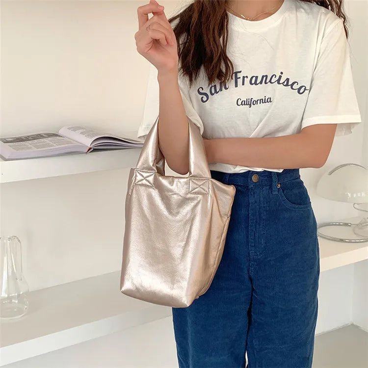 Women All-Match Bucket Bag Shoulder Bag