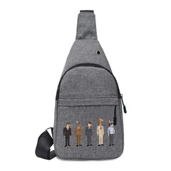 Men's Waist Chest Pack Casual Messenger Business Bag