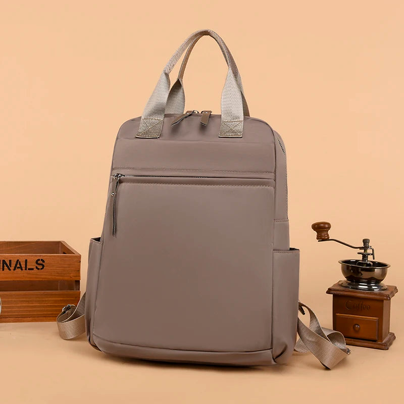 Waterproof Oxford Women Backpack Anti-theft School Bag Large Capacity Backpack