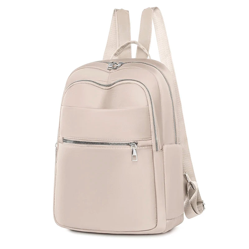 Waterproof Oxford Women Backpack Anti-theft School Bag Large Capacity
