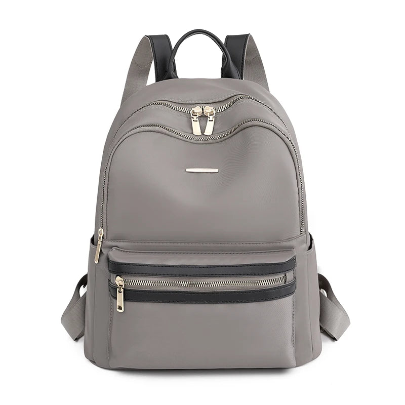 Print School Bag Waterproof Oxford Women Anti-theft Backpack