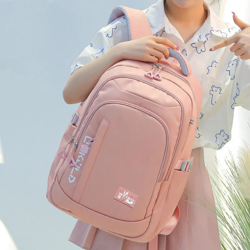 Waterproof School Backpack for Girls Kids Satchel Mochila Infantil