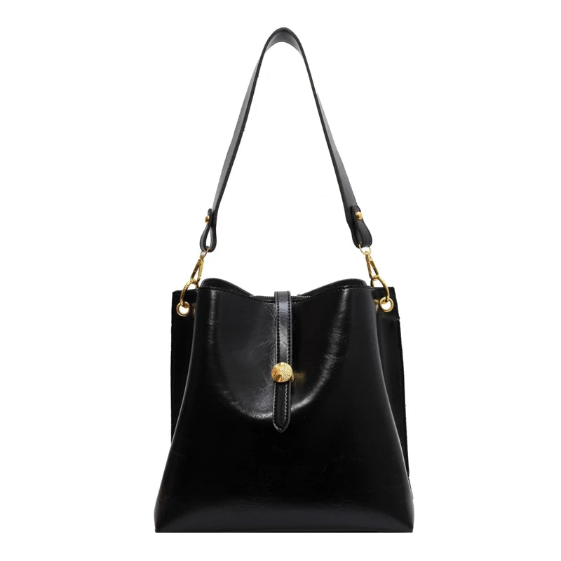 Winter Women's PU Leather Crossbody Bag w/ Shoulder Straps Purses and Handbag