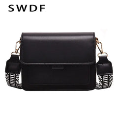 Winter Lady Messenger Bag Solid Retro Mini Mobile Phone Bag Lady Shoulder Bag