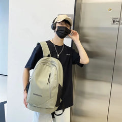 Women Backpack Large Capacity Light Weight Couple's Oxford Computer Bag