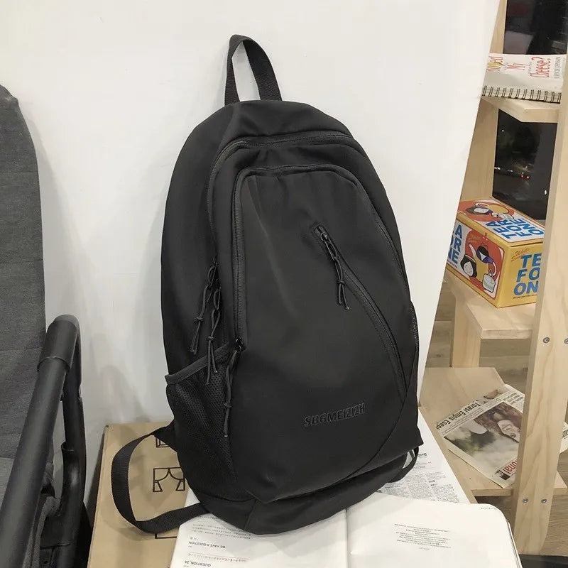 Women Backpack Large Capacity Light Weight Couple's Oxford Computer Bag