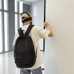 Women Backpack Large Capacity Light Weight Couple's Oxford Computer Bag