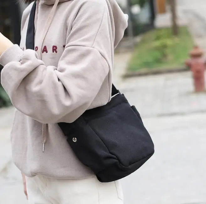 Canvas Cloth Shopping Bag Female Shoulder Bag Eco Storage Handbag