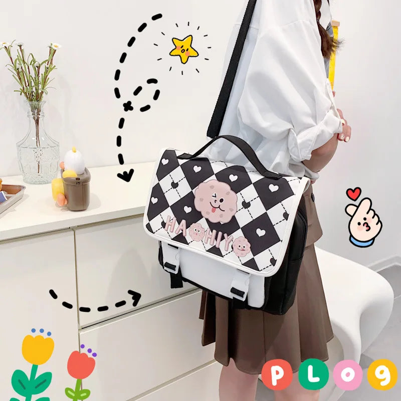 Japanese Ita Bag Transparent Pocket Backpack