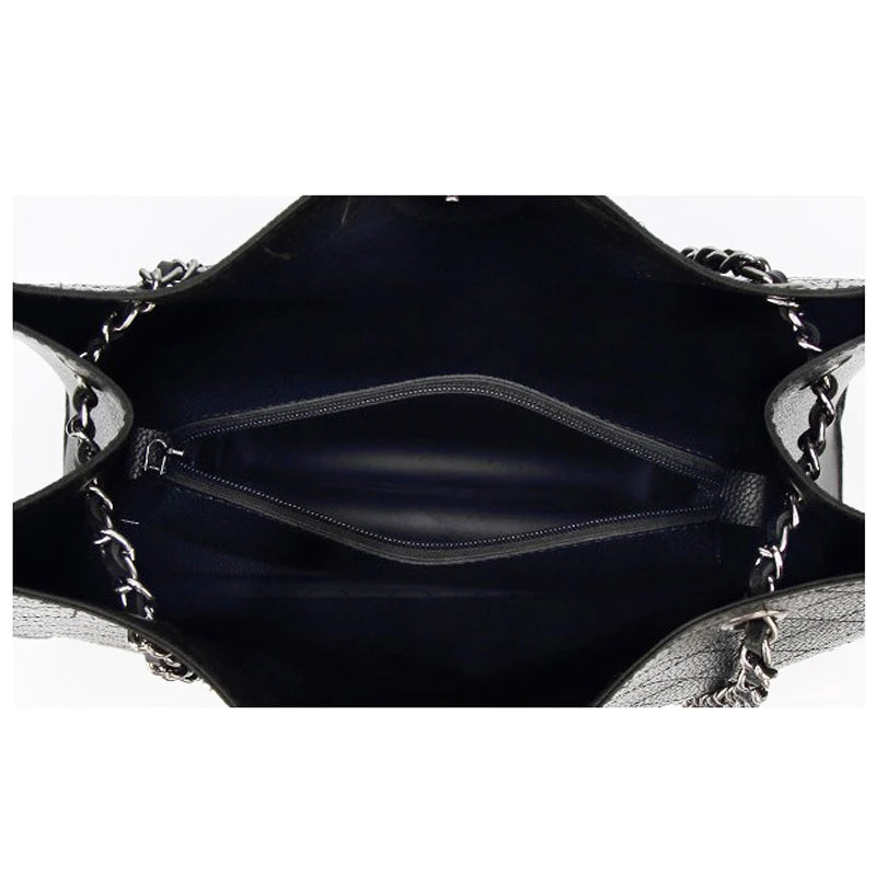 Women Leather Handbags Woman Bags Big Tote Hand Bag Set Chain Bolsa Feminina