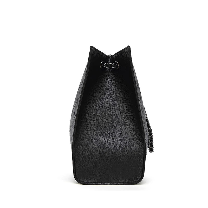 Women Leather Handbags Woman Bags Big Tote Hand Bag Set Chain Bolsa Feminina