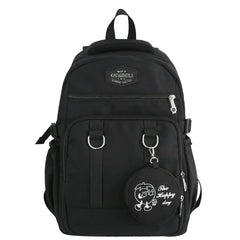 Women School Backpack Nylon Bagpack Female Anti Theft Rucksack Casual Lady