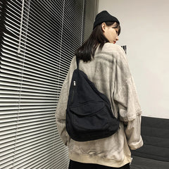Canvas Crossbody Bag for Women and Girls