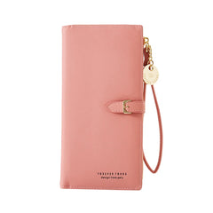 Women Long Wallet Multi-card Position Clutch Zipper Student Wallet
