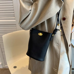 Women's Retro Bucket Shoulder Bag All-match Handbag
