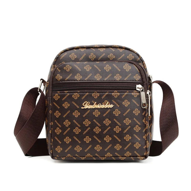 Women's Crossbody Bag PU Leather Shoulder Handbag Messenger Bag