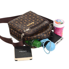 Women's Crossbody Bag PU Leather Shoulder Handbag Messenger Bag