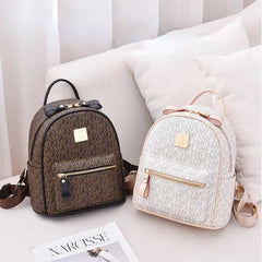 Women's Classic Backpack Letters Shoulder Crossbody Bag Large Capacity