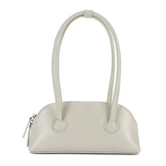 Retro Solid Wax Leather Shoulder Bag
