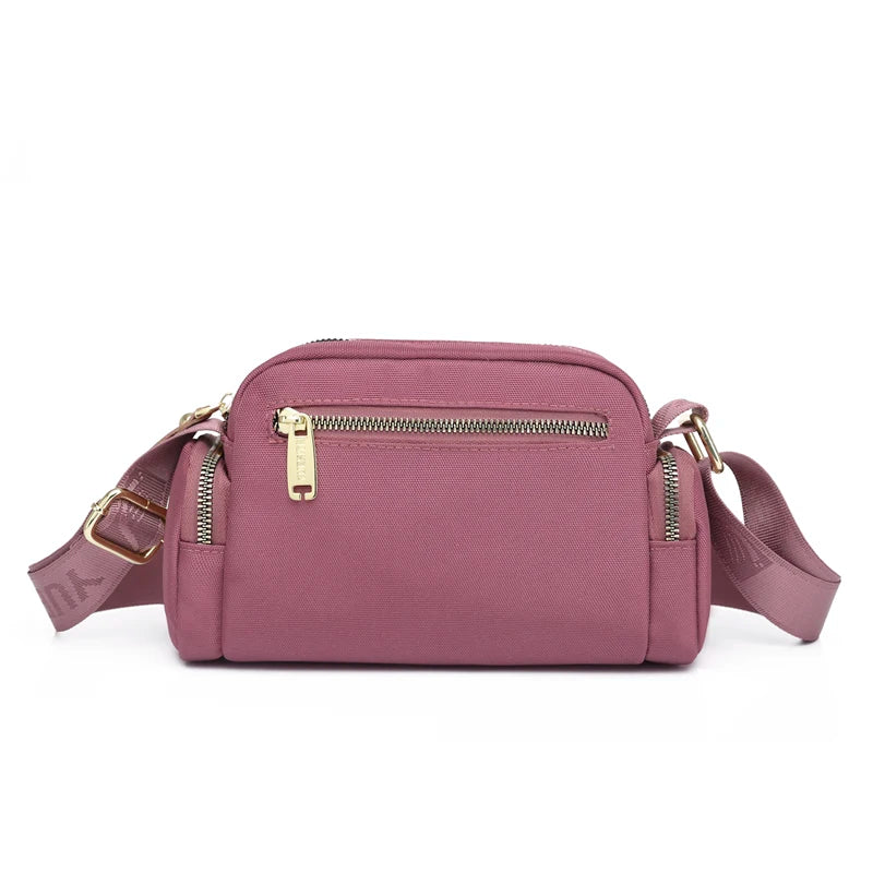 Women's Messenger Mommy Shoulder Bag Polyester Cosmetic Bag