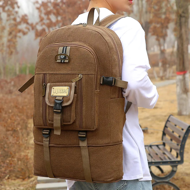 Large Capacity Leisure Backpack for Men and Women