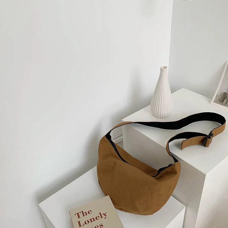 Canvas Dumplings Package Shopper Femina Sac A Main