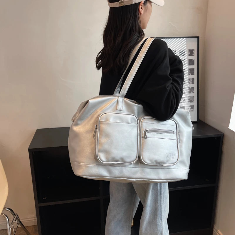 Large Capacity Women's Travel and Fitness Handbag