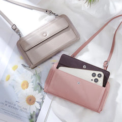 Transparent Touch Screen Mobile Phone Bag Women's Mini Shoulder Bag