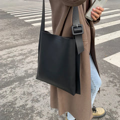 Spring Women Large Capacity Shoulder Bag PU Leather Tote Messenger Handbag