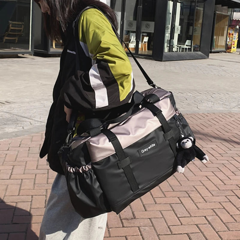 2023 Casual Messenger Bag Large-Capacity Sports Travel Tote Unisex
