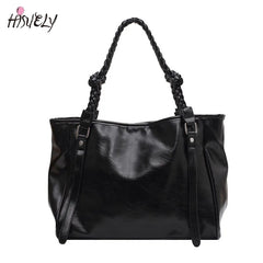 2023 Women's Leather Shoulder Bag Large Capacity Tote Messenger Bag
