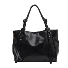 2023 Women's Leather Shoulder Bag Large Capacity Tote Messenger Bag