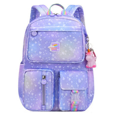 Waterproof Princess Girl Backpack School Bags for Students Big Capacity