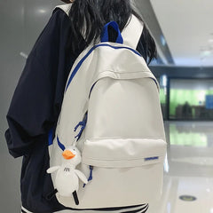 2023 College Backpack Waterproof Laptop School Bag Men Travel Backpack