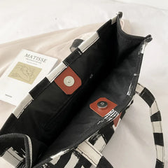 2023 Women's Canvas Shoulder Bags Large Capacity Tote Bags